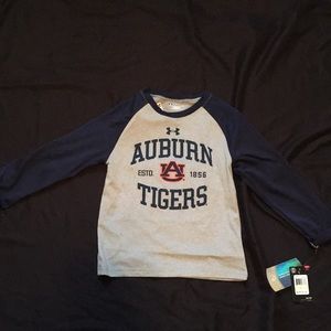 Auburn Underarmor baseball shirt